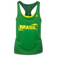 REGATA ADIDAS WC14 BRA 3S TANK - VERDE